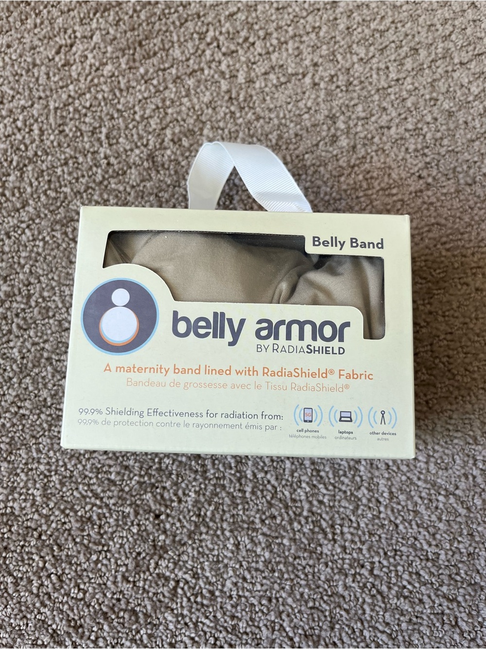 Beige Maternity Belly Band